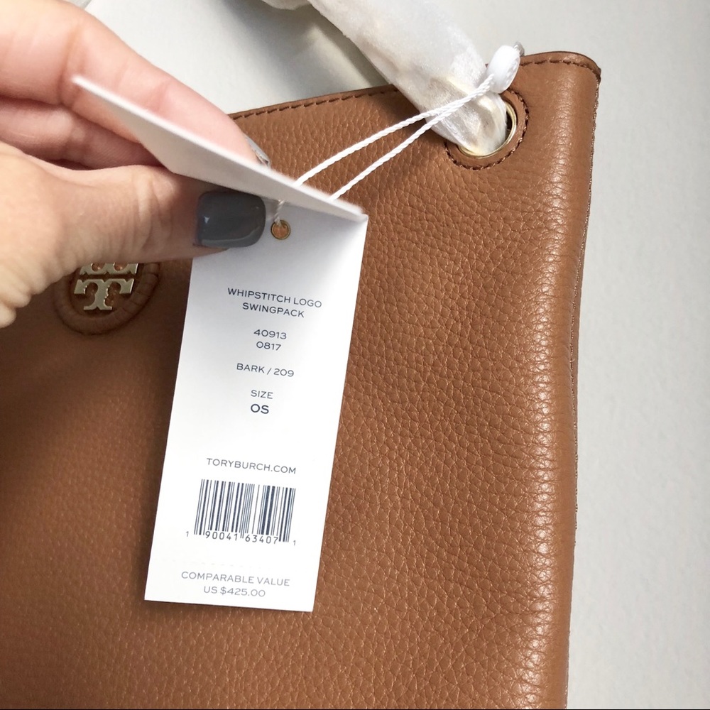 SALE🎉Tory Burch whipstitch logo swingpack purse - Picture 4 of 8